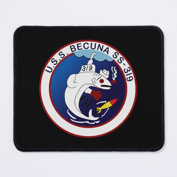 Item preview, Navy - USS Becuna (SS-319) wo Txt designed and sold by Military Insignia Products.