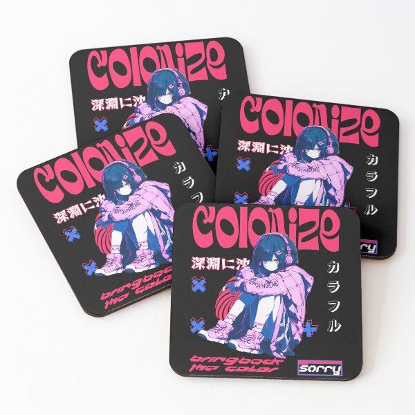 Item preview, Colorize Anime Girl designed and sold by CursedInk.