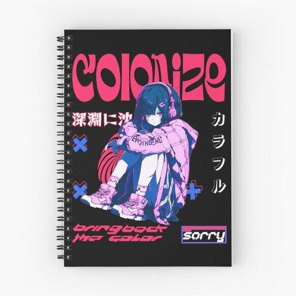 Item preview, Colorize Anime Girl designed and sold by CursedInk.