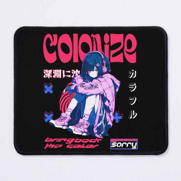 Item preview, Colorize Anime Girl designed and sold by CursedInk.