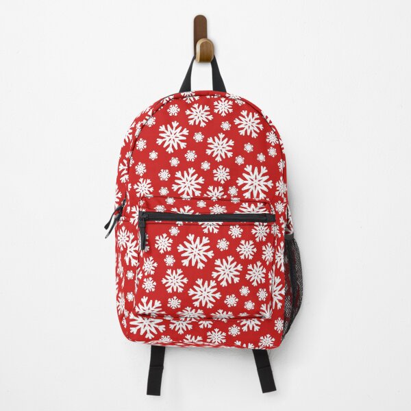 Item preview, Holiday Snowflake Pattern Red and White  designed and sold by LionessLove.