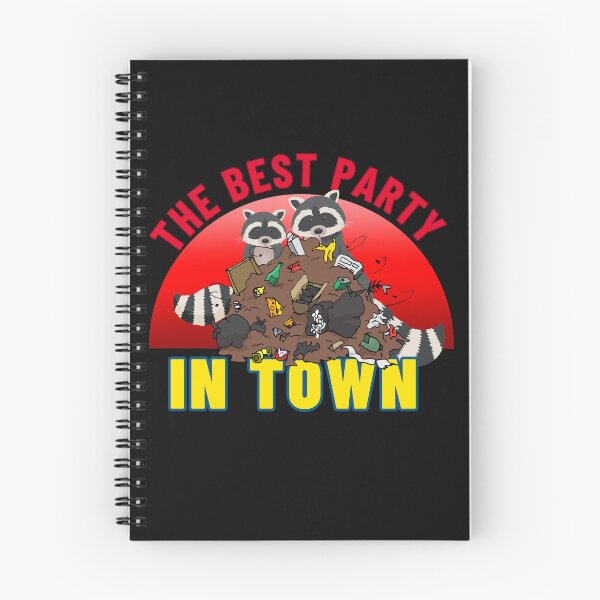 Item preview, The Best Party in Town - Raccoon Party designed and sold by Aquillashop.
