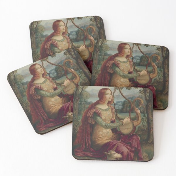 Item preview, The Lady and the Unicorn (1898) - Armand Point designed and sold by SALON DES ARTS.