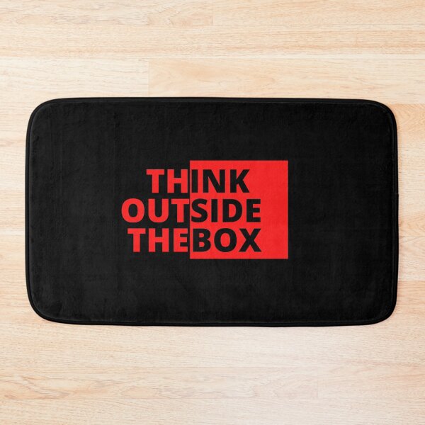 Item preview, Think Outside the Box designed and sold by Niks-Shop.
