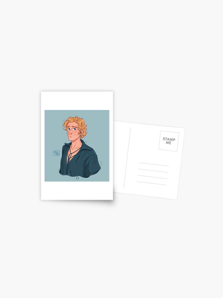 Thumbnail 1 of 2, Postcard, Stede Bonnet Illustration designed and sold by Monimau2000.