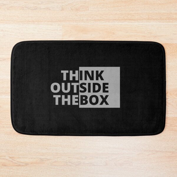 Item preview, Think Outside the Box designed and sold by Niks-Shop.