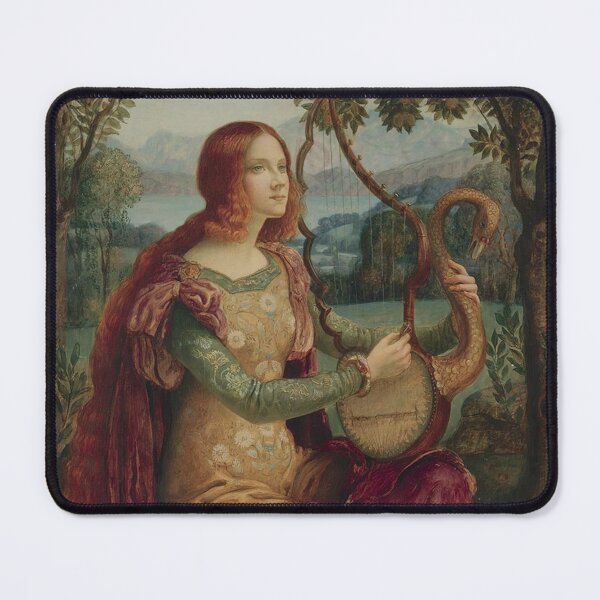 Item preview, The Lady and the Unicorn (1898) - Armand Point designed and sold by SALON DES ARTS.