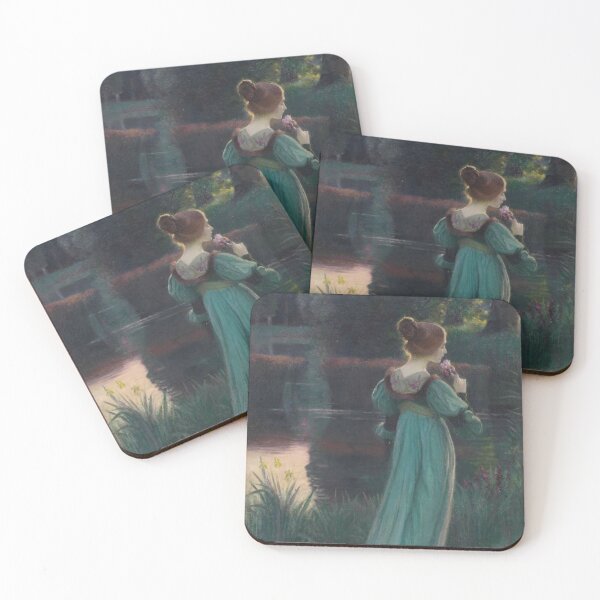 Item preview, Reminiscing by the Pond (1900) - Armand Point designed and sold by SALON DES ARTS.