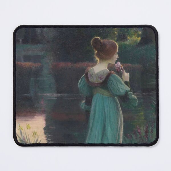 Item preview, Reminiscing by the Pond (1900) - Armand Point designed and sold by SALON DES ARTS.
