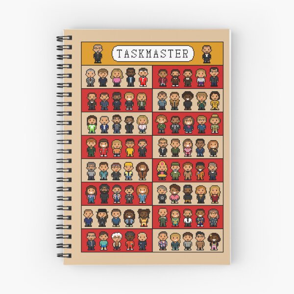 Item preview, Taskmaster Pixel Art, Complete, Series 1-16 designed and sold by 8-BitBrookes.
