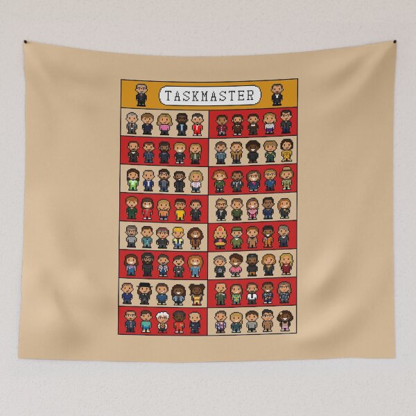 Item preview, Taskmaster Pixel Art, Complete, Series 1-16 designed and sold by 8-BitBrookes.