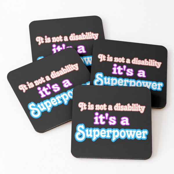 Item preview, It's not a disability It's a superpower  designed and sold by Roxburylane.