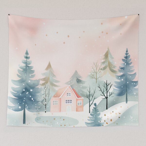Item preview, Winter Whimsy: Cozy Cottage Dreams designed and sold by LittleLuvies.