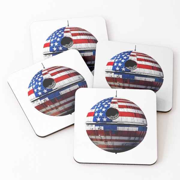 Item preview, The Death Star Stars and Stripes designed and sold by fivepikes.