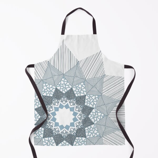 Item preview, Blue Geometric Flower designed and sold by DHTDesigns.