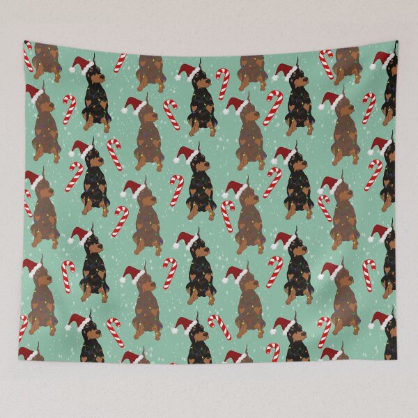 Item preview, Christmas Doberman Pinscher  designed and sold by KantstandyaC.