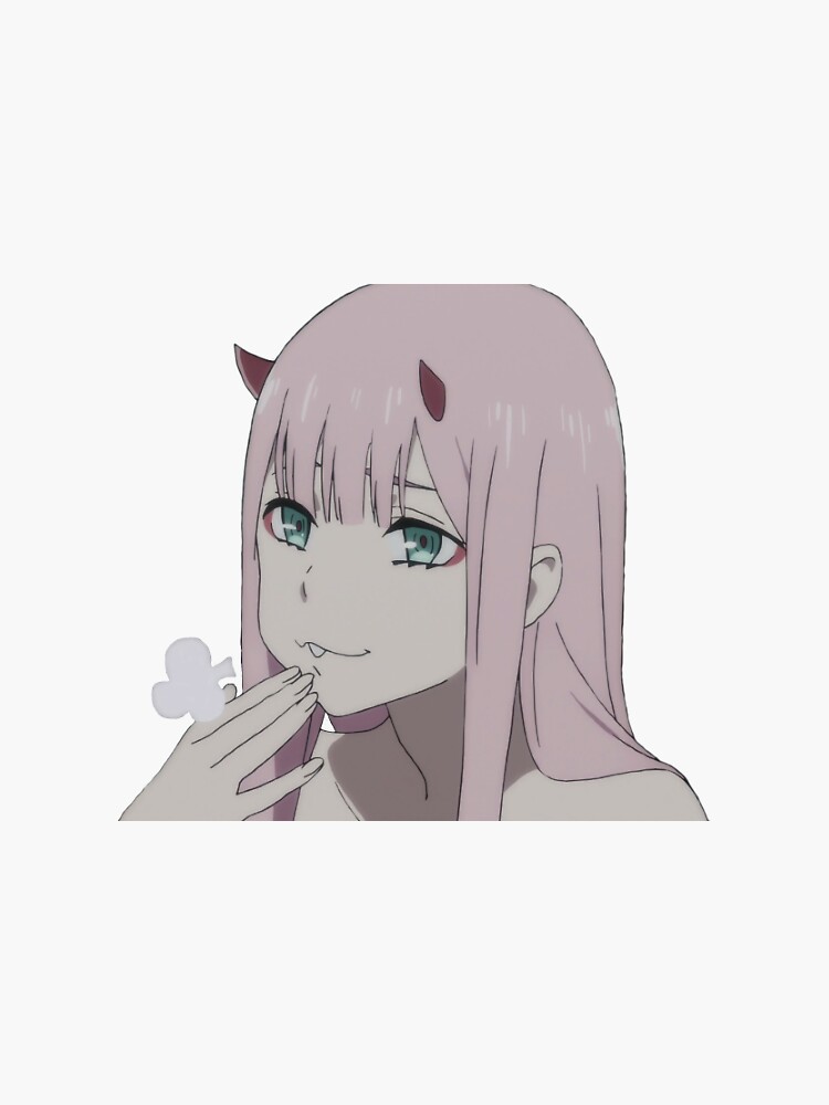 Pegatina «Zero Two Sticker Darling en el FranXX» de danieldeprived