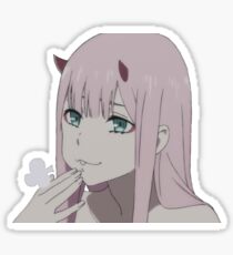 Zero Two Sticker - Darling in the FranXX Sticker