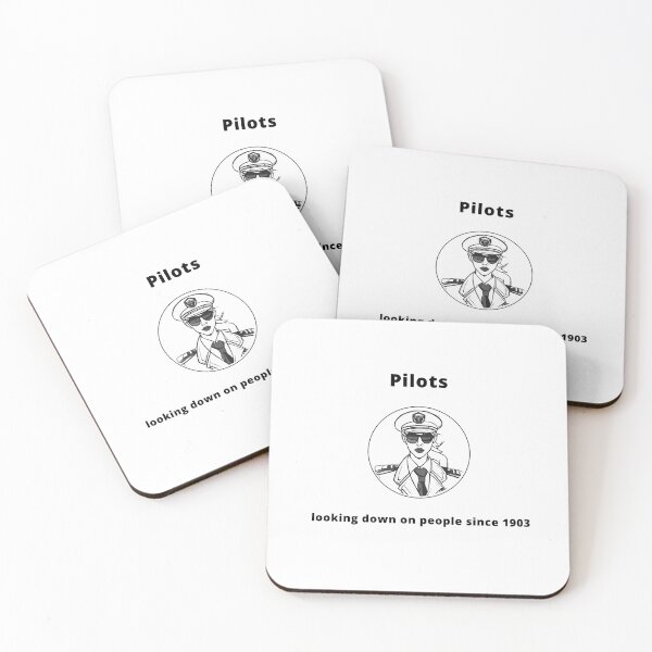 Item preview, Pilots - Looking down on people since 1903 designed and sold by PunAtWork.