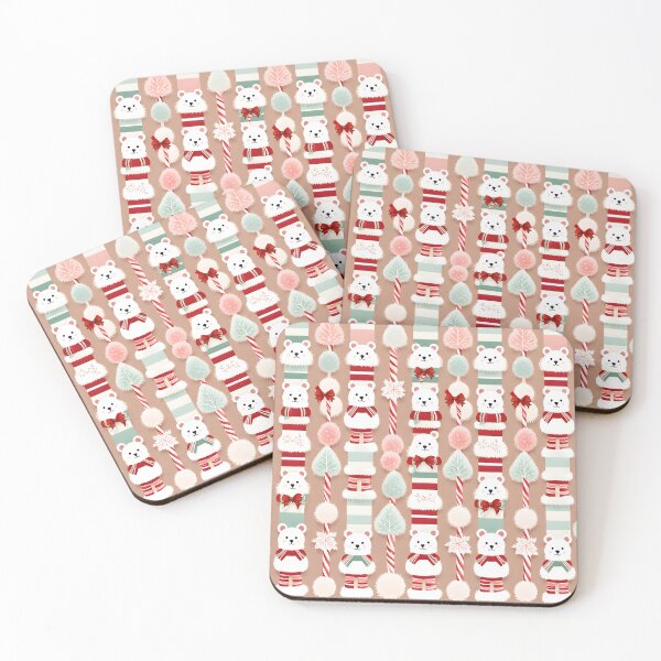 Item preview, Christmas New Year Theme / Cute Soft Colors, Teddy Bear designed and sold by aiartistmarket.