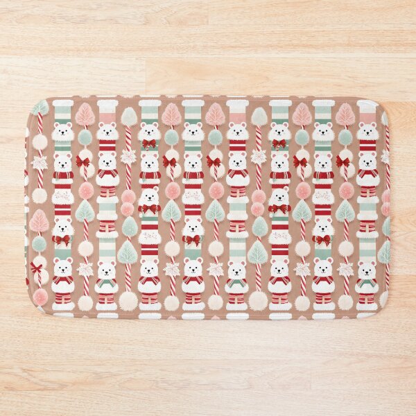 Item preview, Christmas New Year Theme / Cute Soft Colors, Teddy Bear designed and sold by aiartistmarket.