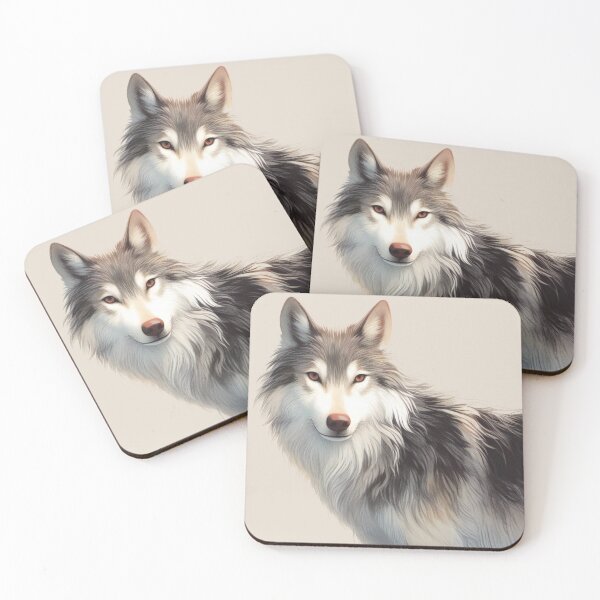 Item preview, WF07 wolf fox lupus animal wild aesthetic strong brave  designed and sold by onenatureplace.