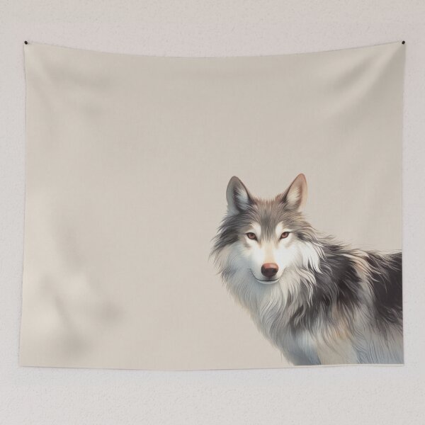 Item preview, WF07 wolf fox lupus animal wild aesthetic strong brave  designed and sold by onenatureplace.