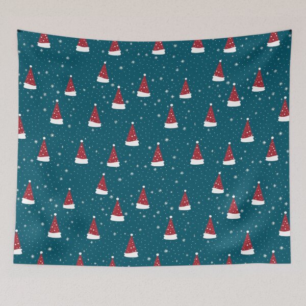 Item preview, Christmas Decor 1 Santa Hats designed and sold by DigitalPatternx.