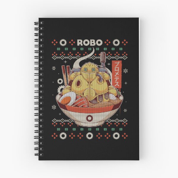 Item preview, Robo Ramen Christmas designed and sold by AlundrART.