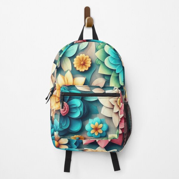 Item preview, Vibrant 3D Flowers Seamless Pattern designed and sold by OrangeMG.