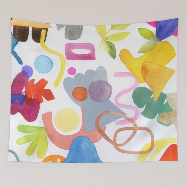 Item preview, playful forms N.o 2 designed and sold by kosarandrea.