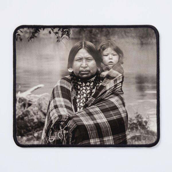 Item preview, Nez Perce Mom And Baby 1905 designed and sold by lobodelnoir.