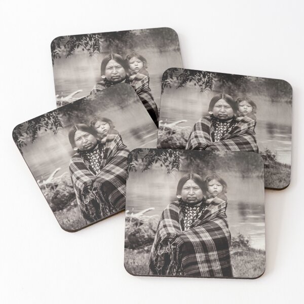 Item preview, Nez Perce Mom And Baby 1905 designed and sold by lobodelnoir.