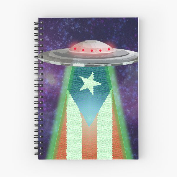 Item preview, Puerto Rico Flag UFO designed and sold by TribuGalactica.