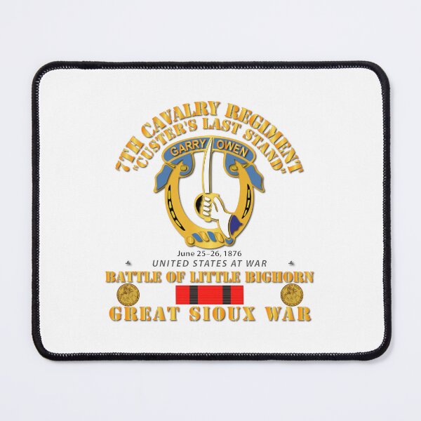 Item preview, Army - Battle Little Bighorn - 7th Cav - Indian Wars designed and sold by Military Insignia Products.