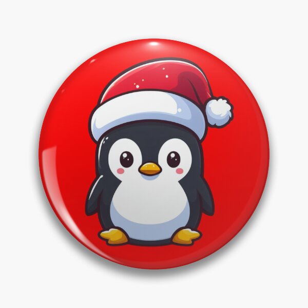 Item preview, cute christmas penguin designed and sold by Animalia-.
