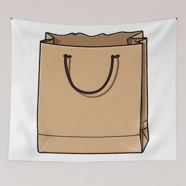 Item preview, brown paper bag designed and sold by LaongfongDesign.