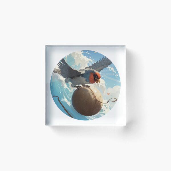 Item preview, Swallow carrying a coconut designed and sold by MendaciousMina.