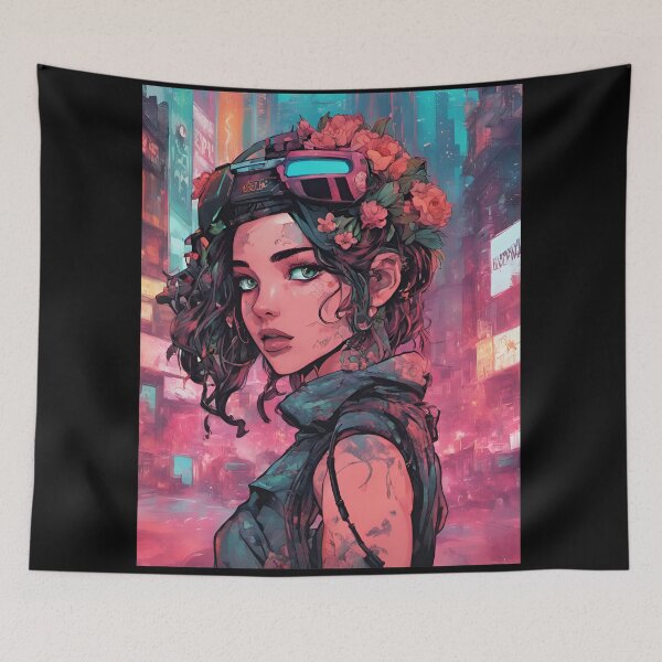 Item preview, Flowered Dystopia designed and sold by SilverSunStudio.