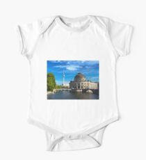Bode Museum and Fernsehturm tower, Berlin One Piece - Short Sleeve