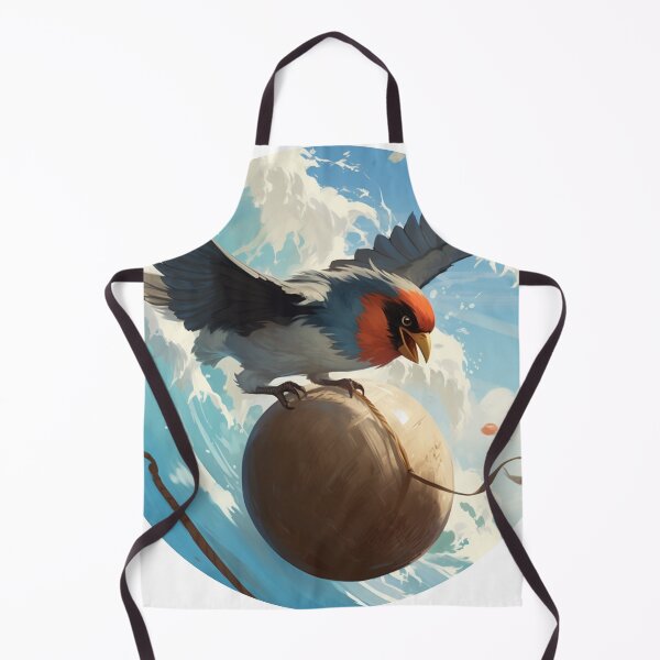 Item preview, Swallow carrying a coconut designed and sold by MendaciousMina.