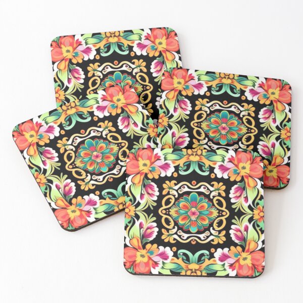 Item preview, Colorful floral boho design  designed and sold by Roxburylane.