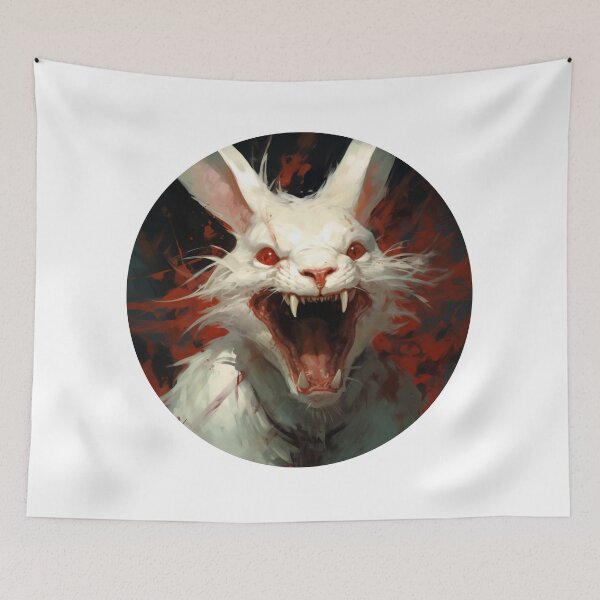 Item preview, Killer rabbit designed and sold by MendaciousMina.