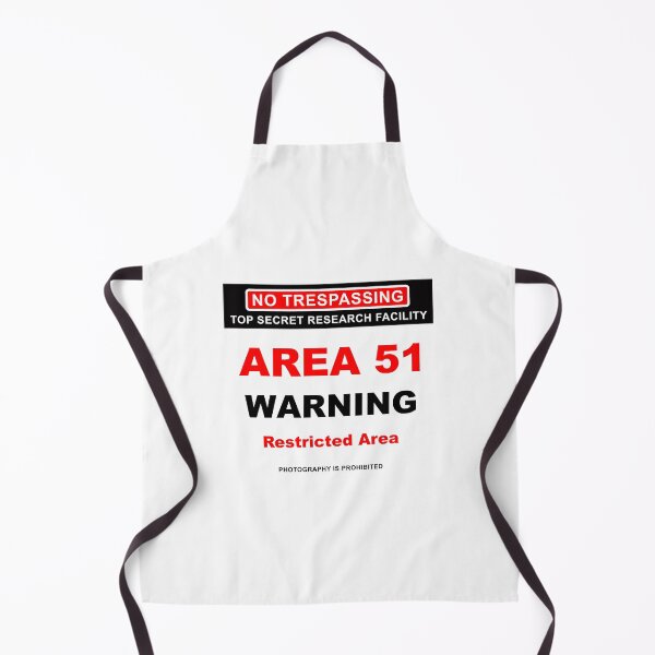 Item preview, AREA 51 Warning designed and sold by roswellboutique.