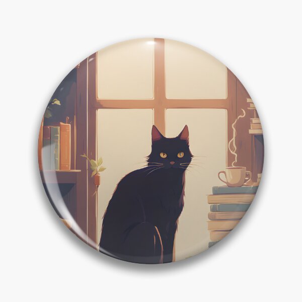 Item preview, cats and coffee designed and sold by Catophile.