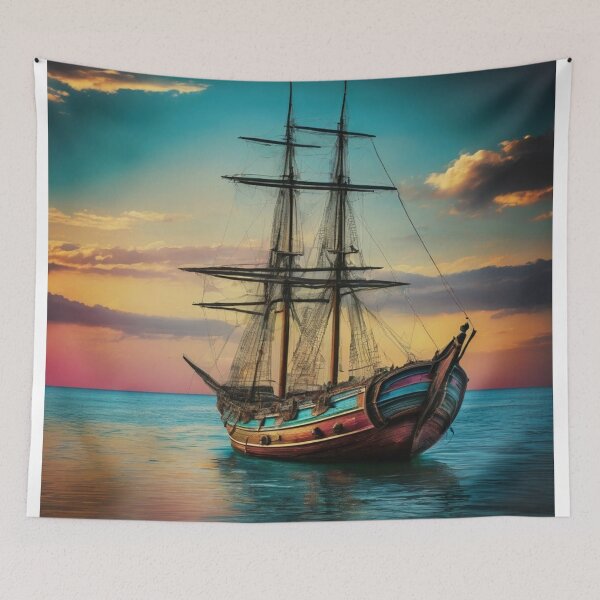 Item preview, Old Sailboat designed and sold by shutterrudder.