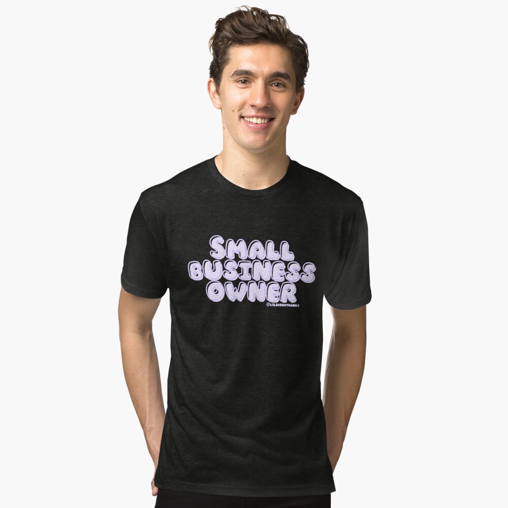 Item preview, Tri-blend T-Shirt designed and sold by lilsboobthangs.