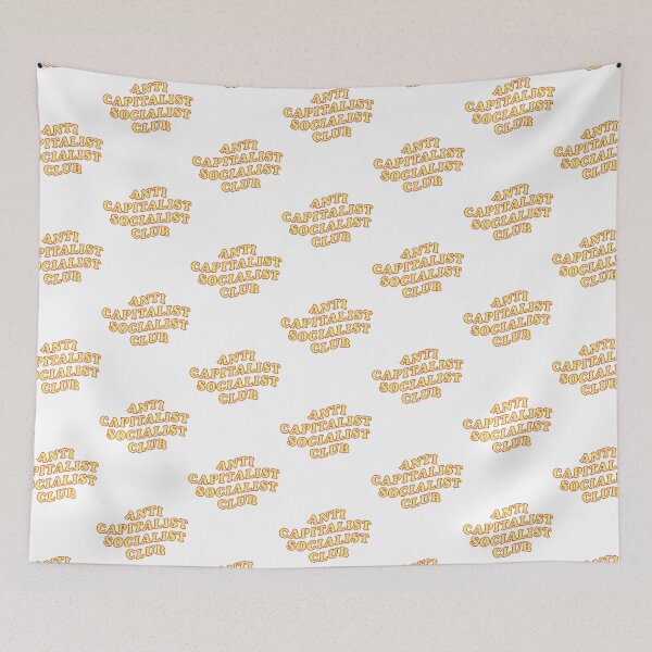 Item preview, Anti Capitalist Socialist Club -  designed and sold by PurpleLoveStore.