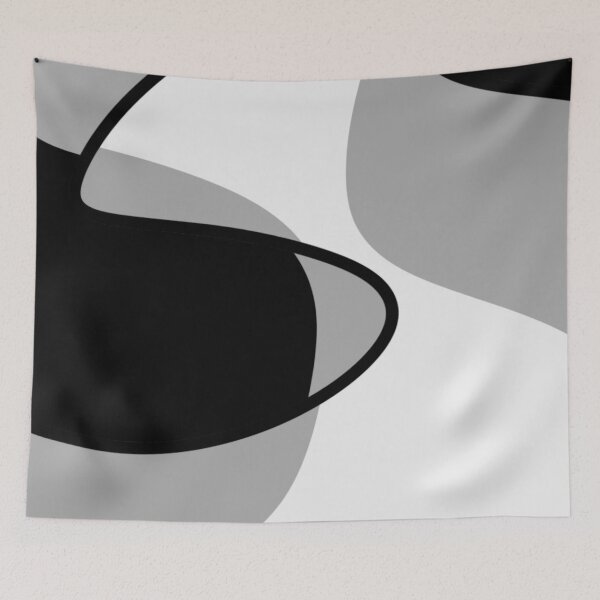 Item preview, Black and white modern designed and sold by TealNight.