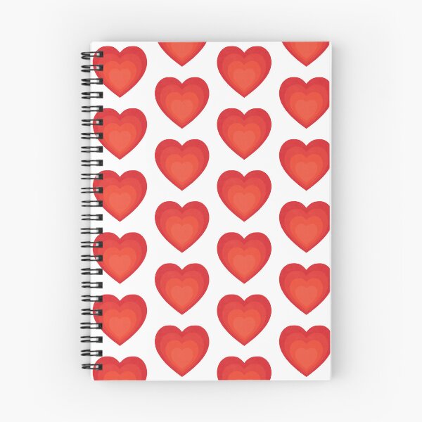 Item preview, Red Ombre Heart Pattern designed and sold by D-Spot Shop.